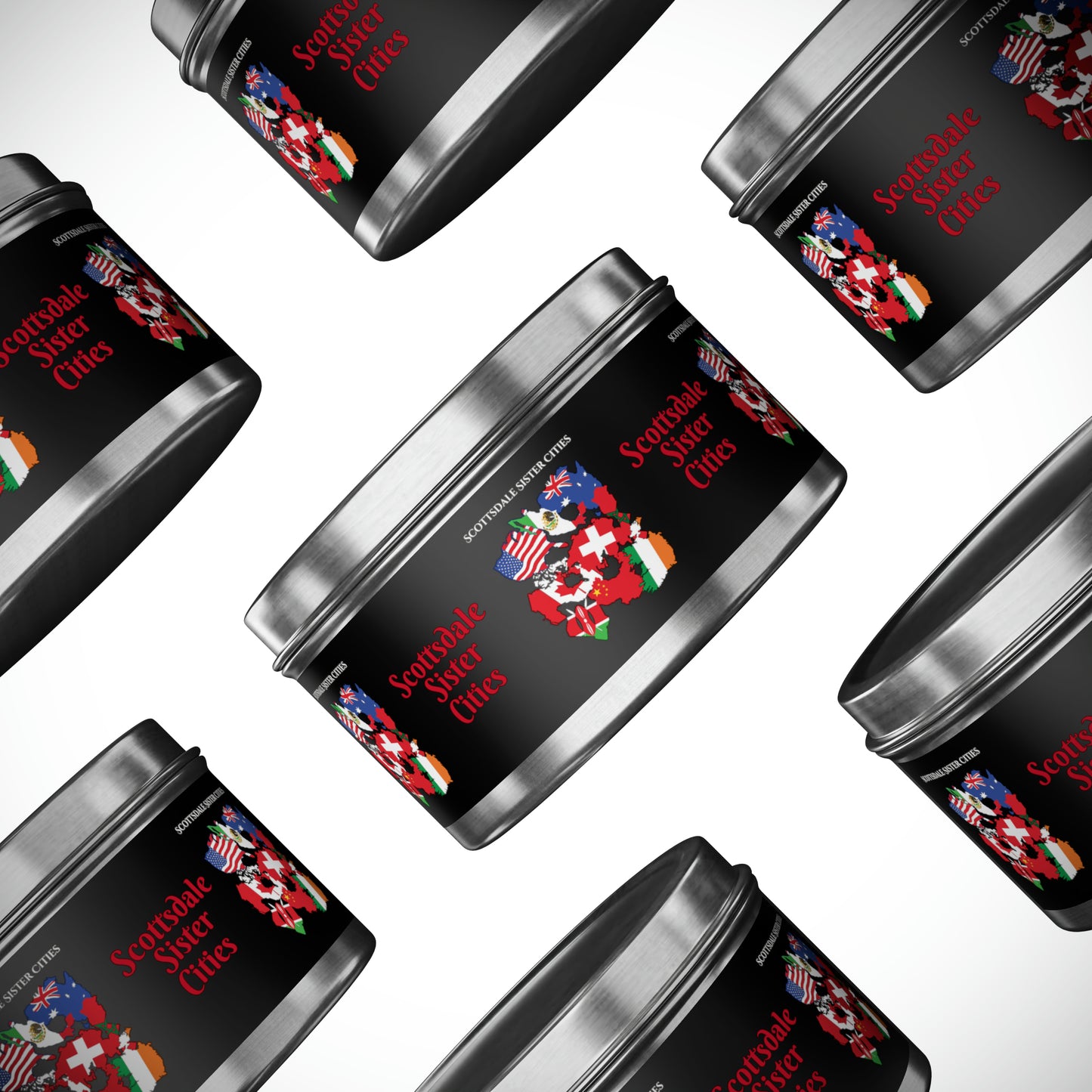 SSCA Tin Candles ♦ 5 fragrances ♦ 3 Colors