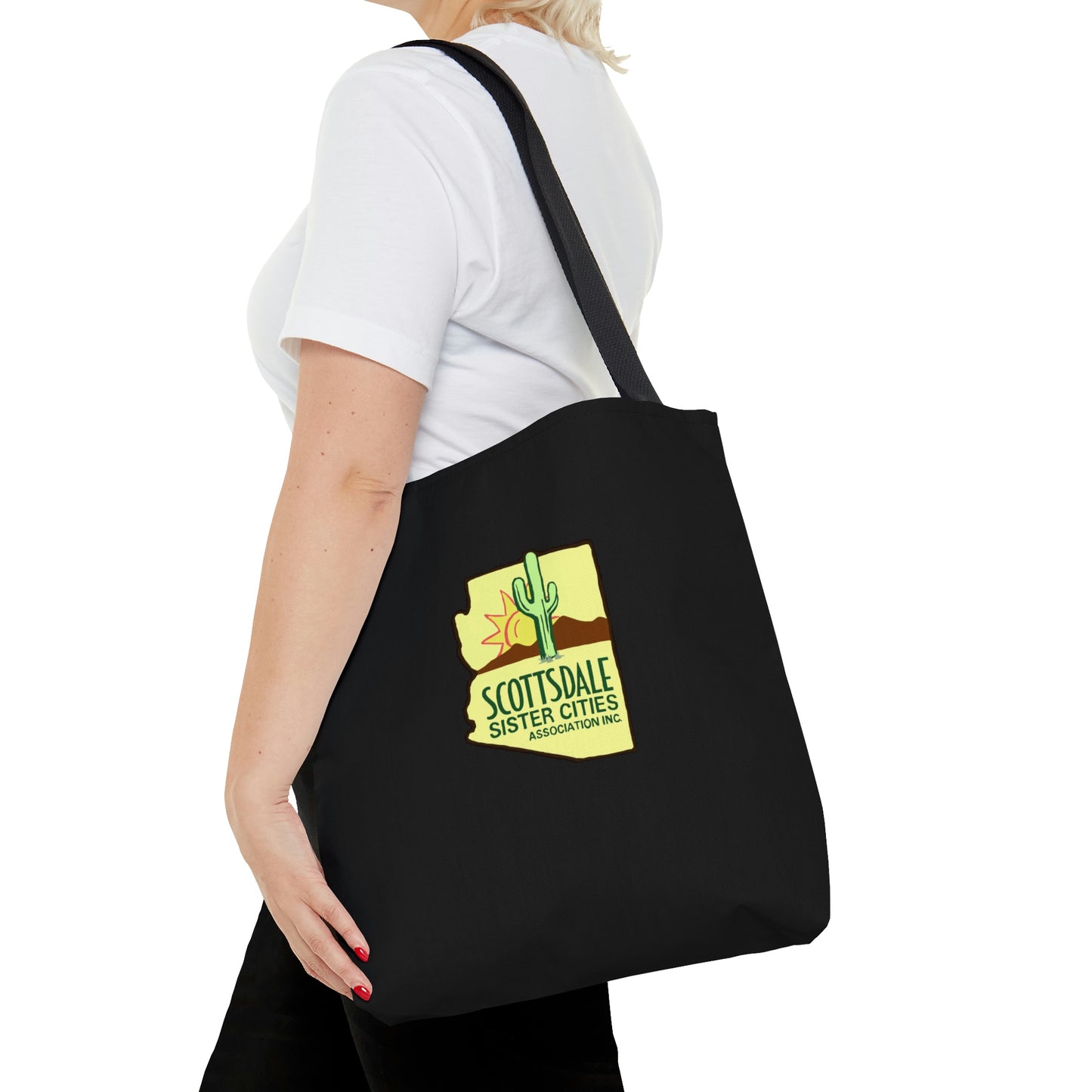 SSCA Logo Black Tote Bag - 3 Sizes