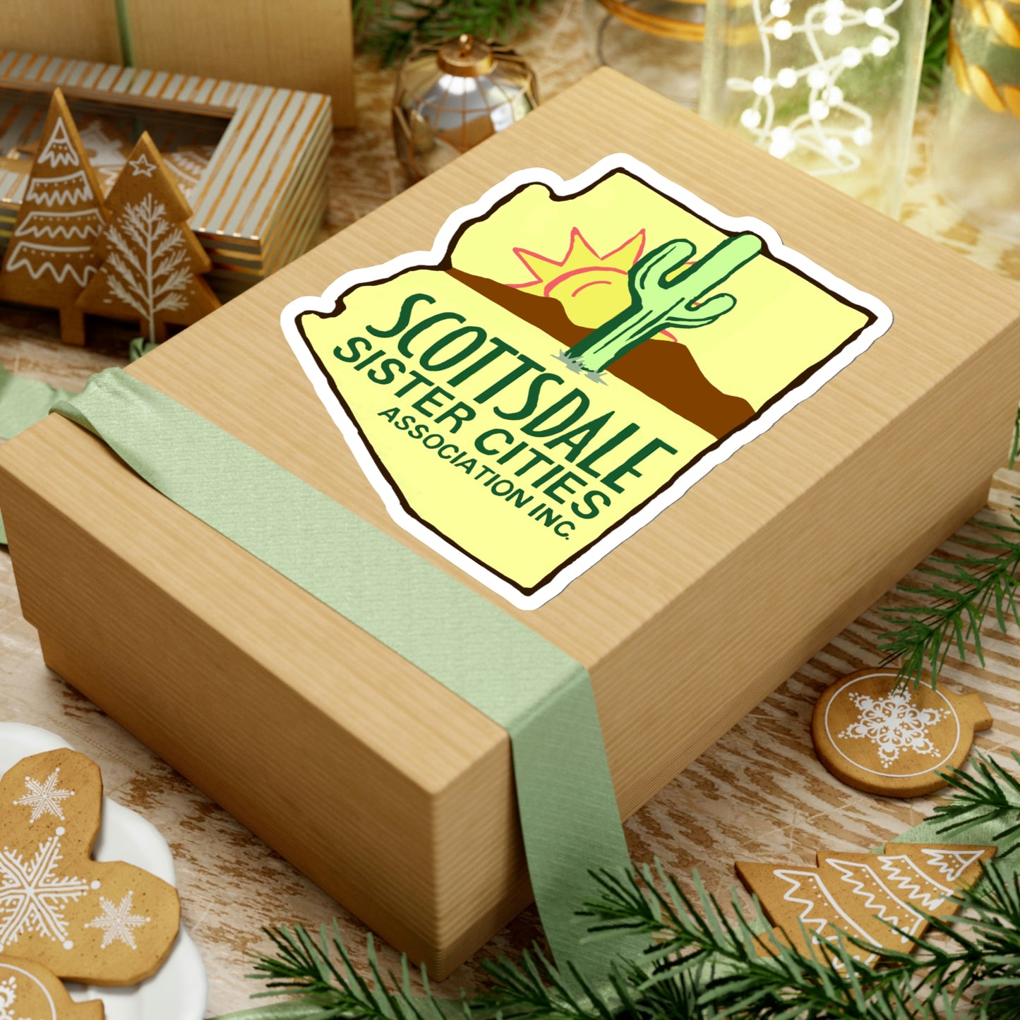 SSCA Logo Kiss-Cut Sticker