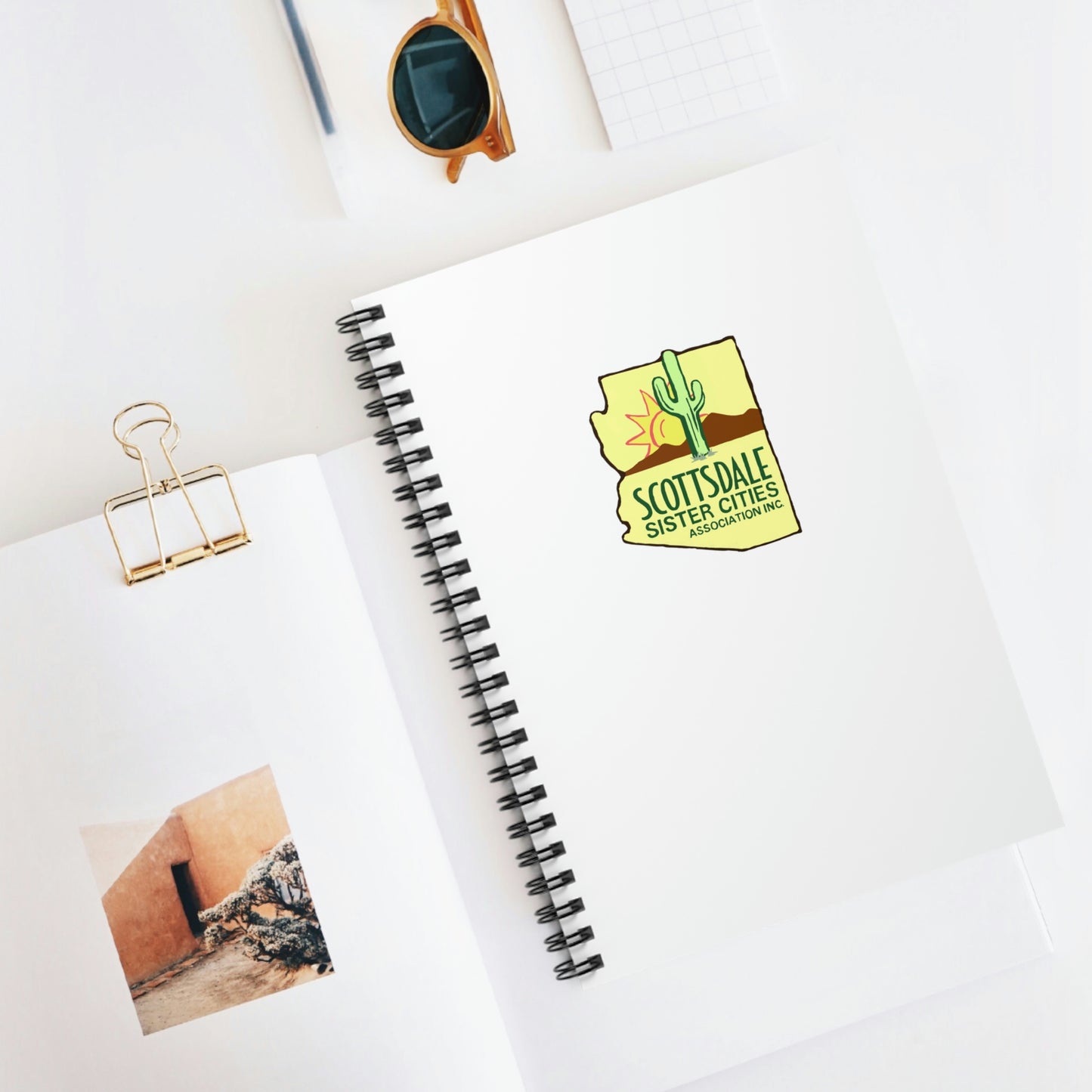 SSCA Logo Spiral Notebook - Ruled Line