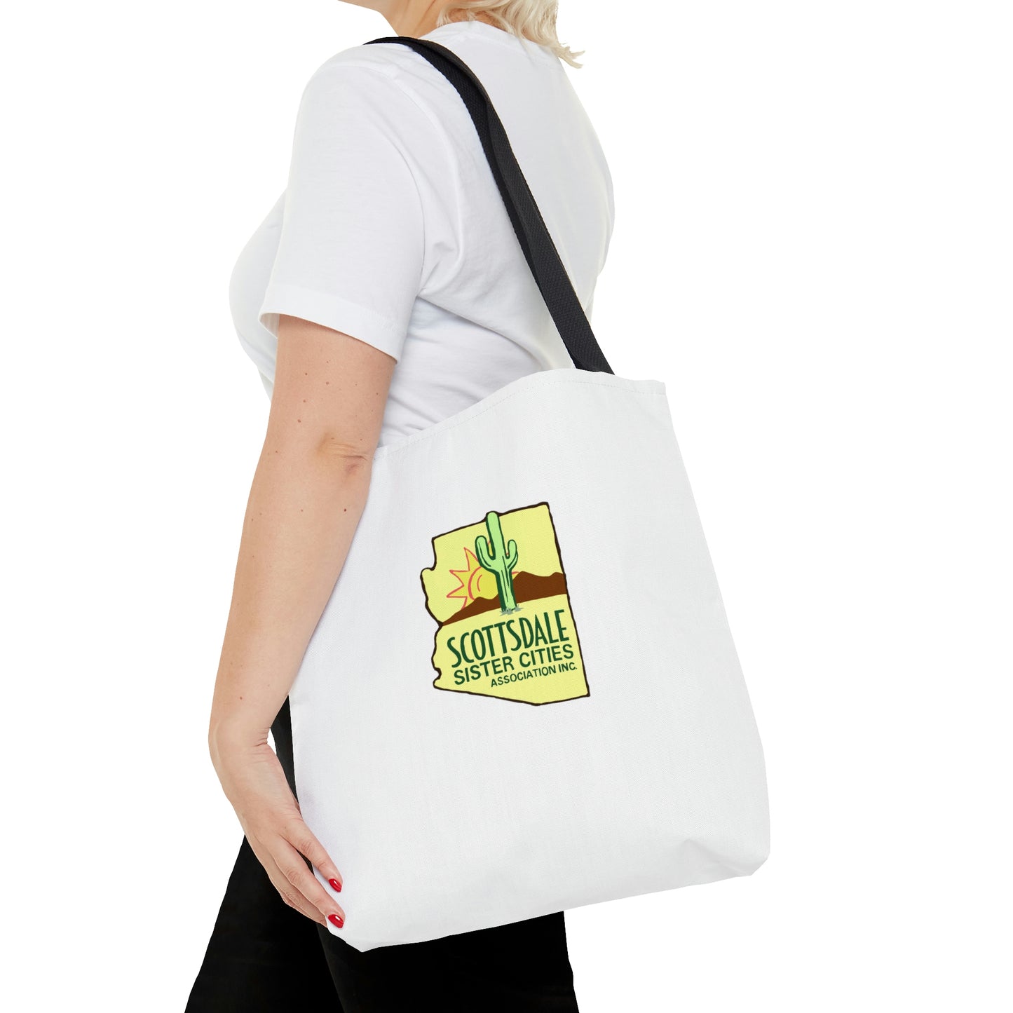 SSCA Logo White Tote Bag - 3 sizes