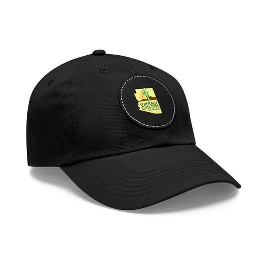 SSCA Logo Dad Hat with Round Leather Patch