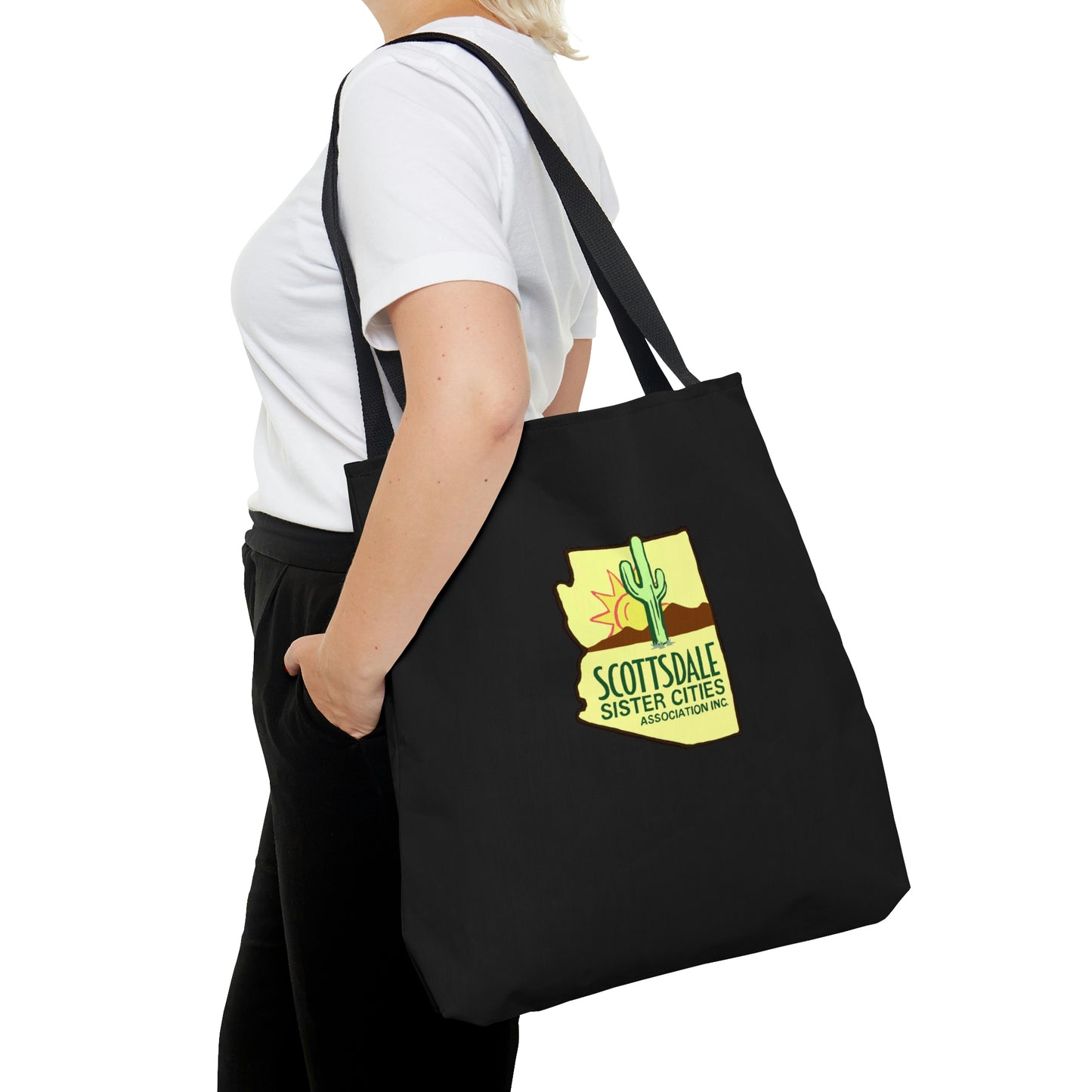 SSCA Logo Black  Tote Bag - 3 Sizes
