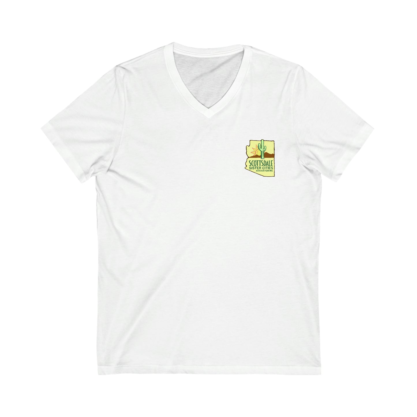 SSCA Logo Short Sleeve V-Neck Tee